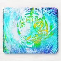 Colorful Tiger Mouse Pad