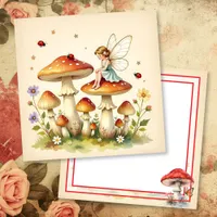 Fairytale Themed Cottage Core Blank Card