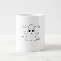Cute Little Boo Creative Style Giant Coffee Mug