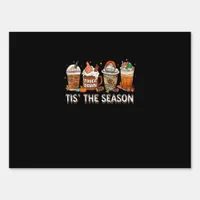 Tis The Season Football Pumpkin Spice Halloween Fa Sign