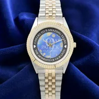 Elegant 9th Lapis Lazuli Wedding Anniversary Watch