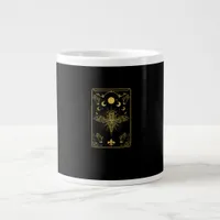 Cottagecore Aesthetic Mushroom Moth Goblincore Aca Giant Coffee Mug