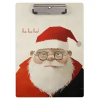 Tired Santa Clipboard