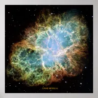 Crab Nebula Poster