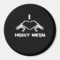 Skeleton Hands Heart  - Funny Halloween Magnet