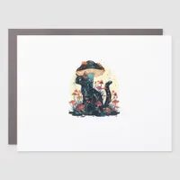 Cottagecore Aesthetic Goblincore Mushroom Fairycor Car Magnet