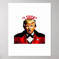 Halloween Donald  Funny Anti- Political Poster