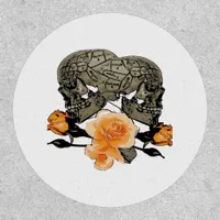 Funny Halloween Till Death Do Us Part Design Patch