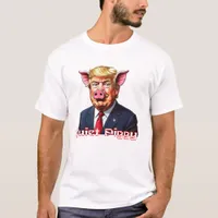 Quiet Piggy | Anti-Trump Political Humor T-Shirt