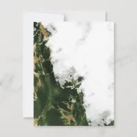 Emerald Green Watercolor Geode