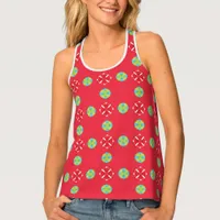 Christmas Holiday Charm Pattern 03 -  Tank Top