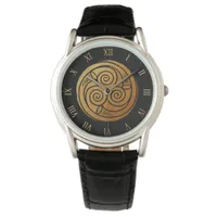 Triple Celtic Swirl Mandala Watch