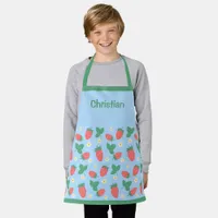 Mini Strawberry Blossom personalizable Apron