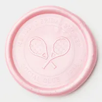 Tennis Social Club Preppy Bridal Shower Wax Seal Sticker