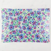 Abstract Floral Pattern - Trinket Tray