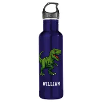 Dinosaur Tyrannosaurus Rex name Stainless Steel Water Bottle