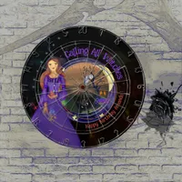  Halloween Witch Birthday Purple Dart Board