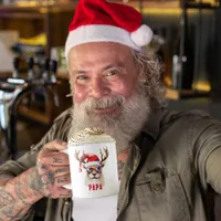 Cool Reindeer Personalized Holiday Mug