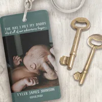 The Day I Met My Daddy Father's Keychain