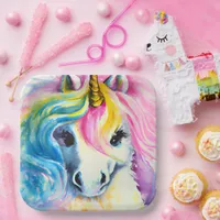 Unicorn Paper Plates