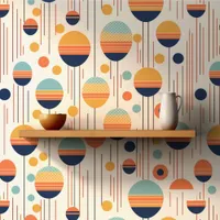 Bauhaus Geometric Abstract Pattern#1 ID1068 Wallpaper