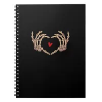 Skeleton Hands Women Skeleton Hands Halloween Notebook