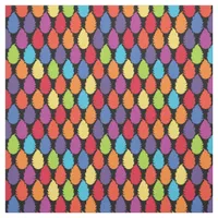 Rainbow Geometric Pattern Fabric