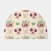 Adorable Dog Pattern  Doormat
