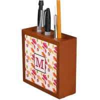 Personalized Fall Desk Organizer