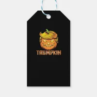 Trumpkin -  Halloween Pumpkin Gift Tags