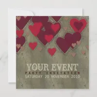 Grunge Love Any Event Invitation