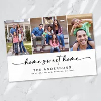 Home Sweet Home | Three Photos Moving Announcement