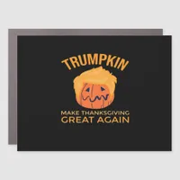Make Thanksgiving Great Again Trumpkin Boxy Car Magnet