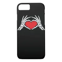 Skeleton Hands A Red Heart Classic iPhone 8/7 Case