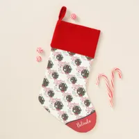 GOAT | Christmas Wishes Baby Goat Kisses Nubian 3 Christmas Stocking