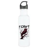 F-Caw-F Raven Classic Stainless Steel Water Bottle