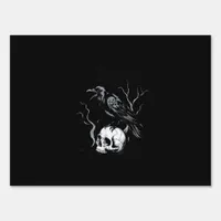 Crow F-Caw-F Funny Bird Saying Humor Meme Desin Sign