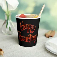 Happy Haunting Paper Cups