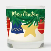 Retro Christmas tree ornaments Scented Candle