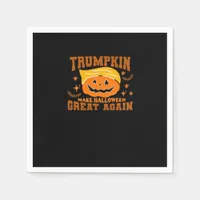Trumpkin Make Halloween Great Again – Spooky Polit Napkins