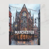 Travel to Manchester United Kingdom Postcard