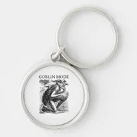 Goblin Mode Goblincore Vintage Aesthetic Funny Off Keychain