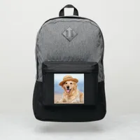 Create Your Own Personalized Pet Photo Dog Port Authority® Backpack