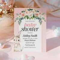 Easter Bunny Baby Shower Invitation