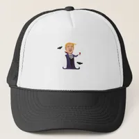 Halloween Dracula  Funny Trucker Hat