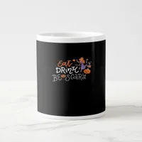 Eat Drink And Be Scary Funny Halloween Giant Coffee Mug