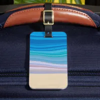 Tropical Beach Luggage Tag