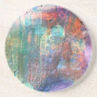 Abstract Sandstone Coaster