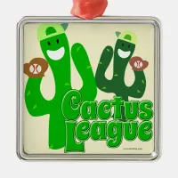 Cactus League Metal Ornament