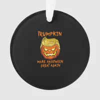Trumpkin Make Halloween Great Again Jack O Lantern Ornament